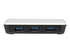 StarTech.com USB 3.0 till nätverksadapter för Gigabit Ethernet-nätverkskort med hubb med 3 portar