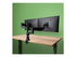 R-Go Double monitor arm Caparo monteringssats