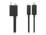 Split Cable - Thunderbolt-kabel (hane) (hane)