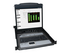 Eaton Tripp Lite Series 8-Port Rack Console KVM Switch w/19" LCD & 8 PS2/USB Cables 1U