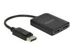 DisplayPort 1.4 Splitter 1 x DisplayPort to 2 x DisplayPort MST