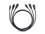 1.8M DUAL-DP/USB KVM CABLE