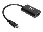 Tripp Lite Series USB C to DisplayPort Video Adapter Converter 4K x 2K @ 60Hz, Black, USB Type C to DP, USB-C, USB Type-C 6in