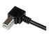 StarTech.com 2m USB 2.0 A to Right Angle B Cable Cord