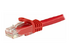 StarTech.com 2m CAT6 Ethernet Cable, 10 Gigabit Snagless RJ45 650MHz 100W PoE Patch Cord, CAT 6 10GbE UTP Network Cable w/Strain Relief, Red, Wiring is UL Certified/TIA