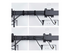 StarTech.com Crossbar Triple Monitor Desk Mount, VESA 75x75/100x100 monteringssats