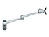 StarTech.com Wall Mount Monitor Arm, Articulating Ergonomic VESA Wall Mount Monitor Arm, 20" (52cm) Long , Single 34" Display up to 30.9lb/14kg, Swivel/Tilt/Rotate, Adjustable Screen Mount