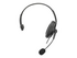 Manhattan Mono Over-Ear Headset (USB), Reversible Microphone Boom (padded), Retail Box Packaging, In-Line Volume/Mute Control, Padded Ear Cushion, USB-A for both sound and mic use, cable 2m, Three Year Warranty