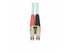 StarTech.com 25m (82ft) LC/UPC to LC/UPC OM4 Multimode Fiber Optic Cable, 50/125µm LOMMF/VCSEL Zipcord Fiber, 100G Networks, Low Insertion Loss, LSZH Fiber Patch Cord
