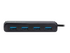Manhattan USB-C Dock/Hub, Ports (4): USB-A (x4), 5 Gbps (USB 3.2 Gen1 aka USB 3.0), External Power Supply Not Needed, SuperSpeed USB, Black, Three Year Warranty, Retail Box