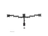 Neomounts NM-D135D3 monteringssats