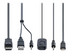 StarTech.com 2-Port Hybrid USB-C DisplayPort Cable KVM Switch, 4K 60Hz, Compact KVM with 6ft/1.8m USB-A/DisplayPort/Audio & 4ft/1.2m USB-C Integrated Host Cables, Bus Powered