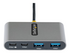 StarTech.com 4-Port USB-C Hub with 100W Power Delivery Pass-Through Charging, 2x USB-A + 2x USB-C, 5Gbps, USBC Hub w/ 1ft (30cm) Long Cable, Portable Laptop USB Type-C to USB-A/C Hub