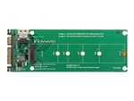 U.2 SFF-8654 or SATA Converter to 1 x M.2 Key M slot