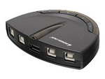 IOGEAR 4-Port USB 2.0 Printer Switch