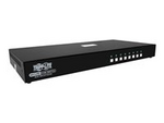 Tripp Lite Secure KVM Switch, 8-Port, Single Head, DisplayPort to DisplayPort, 4K, NIAP PP4.0, Audio, CAC, TAA