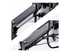 StarTech.com Crossbar Triple Monitor Desk Mount, VESA 75x75/100x100 monteringssats