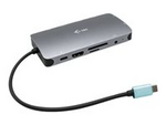 USB-C Metal Nano Dock HDMI/VGA with LAN + Power Delivery 100 W