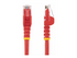 StarTech.com 100ft CAT6 Ethernet Cable, 10 Gigabit Snagless RJ45 650MHz 100W PoE Patch Cord, CAT 6 10GbE UTP Network Cable w/Strain Relief, Red, Wiring is UL Certified/TIA