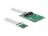 DeLOCK Converter M.2 Key A+E male > 1 x Mini PCIe Slot