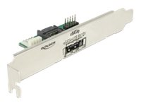 DeLOCK Slot bracket 1 x eSATApd 5 V / 12 V