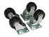 StarTech.com 4-Piece Caster Kit for Open Frame Rack