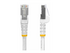 StarTech.com 1m White CAT8 Ethernet Cable, Snagless, S/FTP, 25G/40G