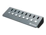 USB 3.0 Hub 4xData + 4xCharge