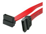 12in SATA to Right Angle SATA Serial ATA Cable