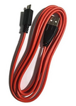 USB cable USB A Micro-USB A Male Black,Red