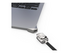 Compulocks Ledge Lock Adapter for MacBook Air 13" M2-M4 with Keyed Lock Silver