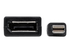 Eaton Tripp Lite Series Keyspan Mini DisplayPort to DisplayPort Adapter, 4K 60 Hz, Black (M/F), 6-in. (15.24 cm)