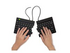 R-Go Split Ergonomiskt Tangentbord, QWERTY (US), svart, trådbunden