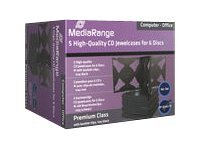 MediaRange Retail pack 6er CD-Jewelcase