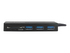 Manhattan USB-C Dock/Hub with Card Reader, Ports (x3): USB-A (x3), 5 Gbps (USB 3.2 Gen1 aka USB 3.0), External Power Supply Not Needed, SuperSpeed USB, Black, Three Year Warranty, Retail Box