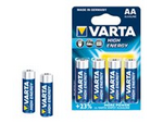 High Energy - Batteri 4 x AA-typ