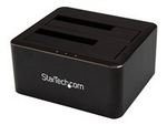 Dual-Bay USB 3.0 to SATA Hard Drive Docking Station, USB Hard Drive Dock, External 2.53.5 SATA IIIIII, SSDHDD Docking Station, Hot-Swap Hard Drive Bays