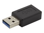 USB-adapter - USB typ A (hane) till 24 pin USB-C (hona)