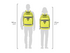 DICOTA Hi-Vis V2 - ryggsäck