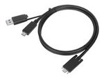 USB-kabel - 24 pin USB-C (hane) till USB typ A, 24 pin USB-C