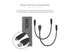 StarTech.com USB-C 10Gbps to M.2 NVMe or M.2 SATA SSD Enclosure, Tool-free M.2 PCIe/SATA NGFF SSD Enclosure, Portable Aluminum Case, USB Type-C & USB-A Host Cables, For 2230/2242/2260/2280