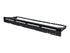 Intellinet Patch Panel, Blank, 1U, 24-Port, Black