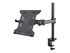 StarTech.com Laptop Desk Mount, Monitor and Laptop Mount for Desk, Displays 34in (8kg/17.6lb) & Laptops (4.5kg/9.9lbs), Adjustable & Articulating VESA Laptop Tray Arm