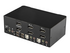 StarTech.com Dubbel USB DisplayPort KVM-switch med 2 portar, audio & USB 2.0-hubb
