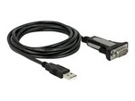 Adapter USB Type-A to 1 x serial RS-232 DB9 Adapter USB Type-A to 1 x serial RS-232 DB9