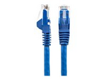 3m LSZH CAT6 Ethernet Cable, 10 Gigabit Snagless RJ45 100W PoE Network Patch Cord with Strain Relief, CAT 6 10GbE UTP, Blue, Individually Tested/ETL, Low Smoke Zero Halogen