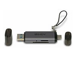 Kortläsare (SD, SDHC, SDXC, microSD, miniSD, MMC, RS-MMC, MMCmicro, MMCmobile, SDHC UHS-I, SDXC UHS-I, microSDHC, microSDXC)