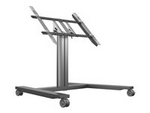 M Public Display Stand 80 HD Wheelbase Single