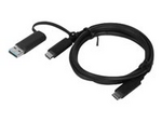 USB-kabel - 24 pin USB-C (hane) till 24 pin USB-C (hane)
