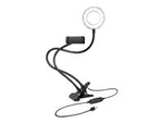 LogiLink - Ringljus - 1 huvuden x 24 lampa